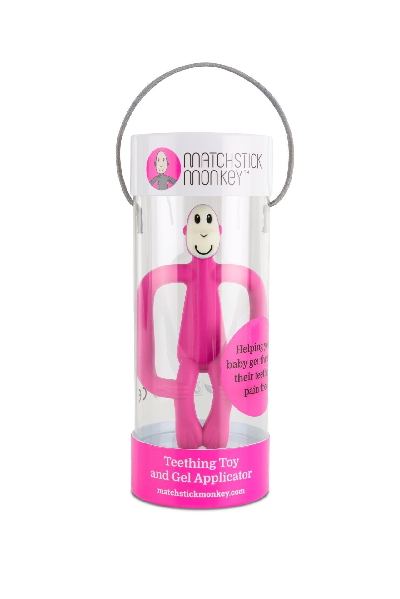 Matchstick Monkey Bijtring Roze