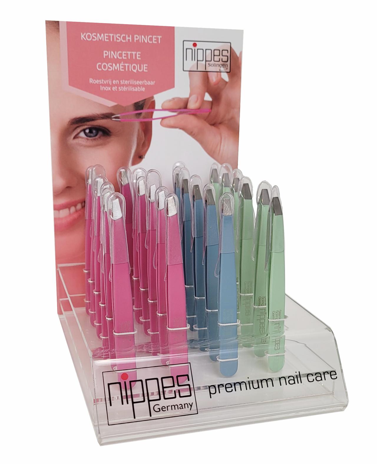 Nippes N730 Display pincetten klassiek GEVULD