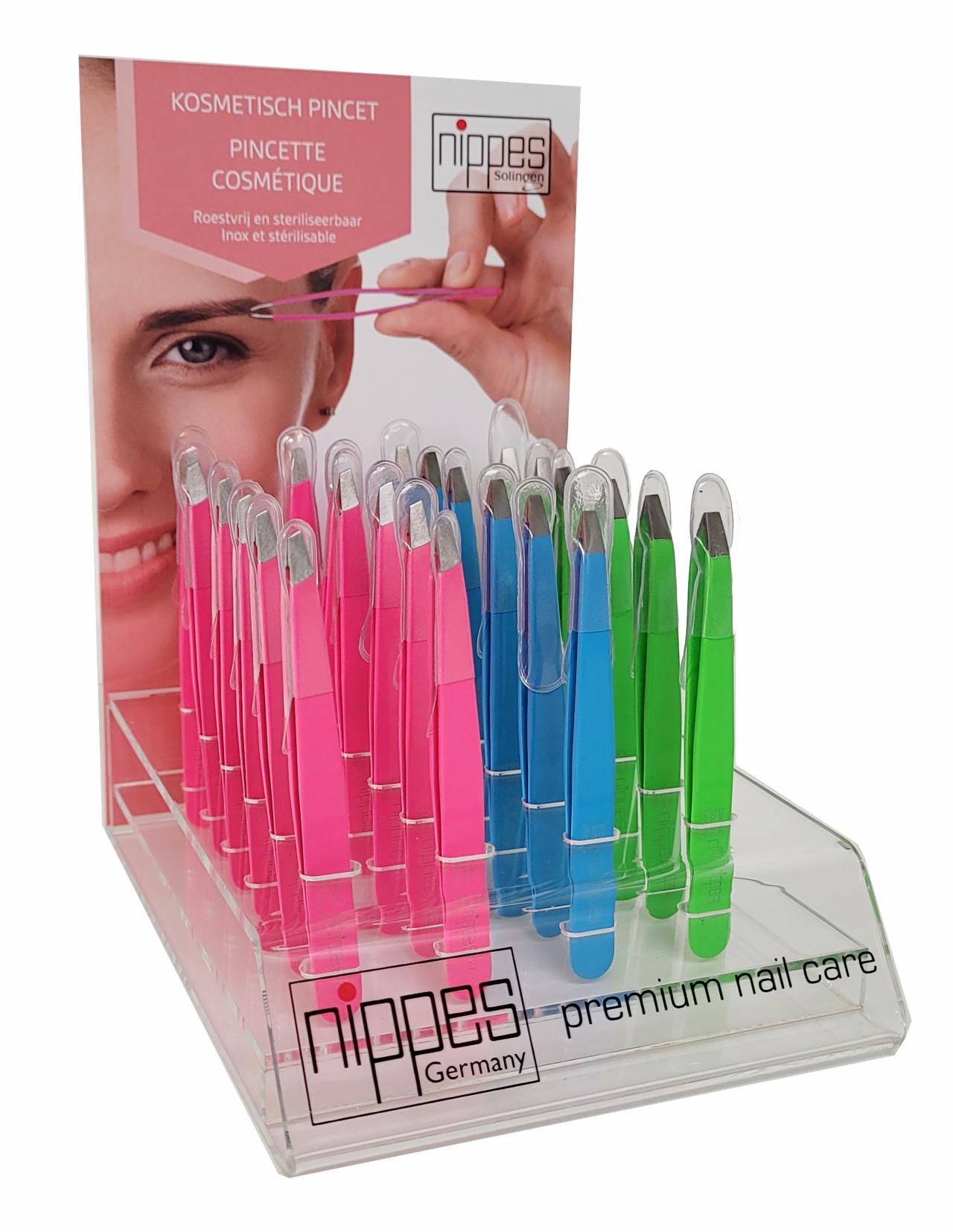 Nippes N730E Display pincet fluo GEVULD