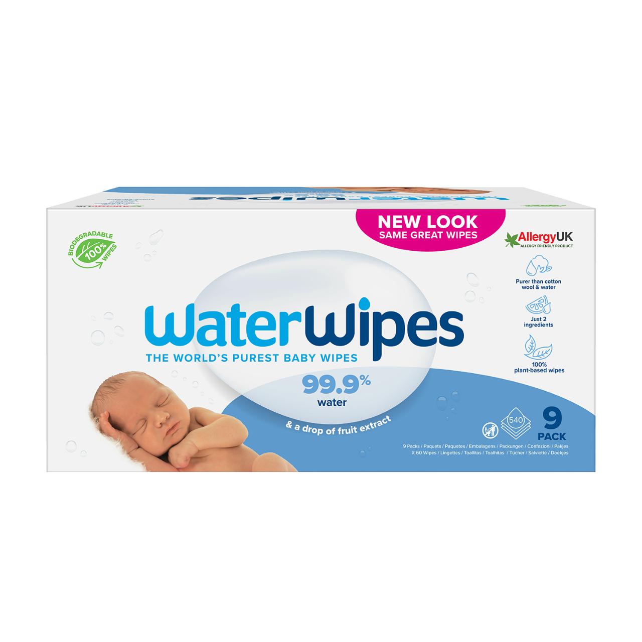 WaterWipes 540st (9 x 60 st)